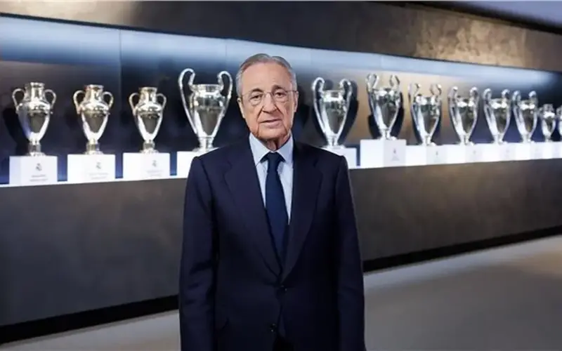 بيريز: ريال مدريد حقق 66 بطولة في عهدي